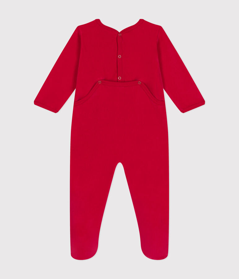 Dors bien en velours b&eacute;b&eacute; rojo