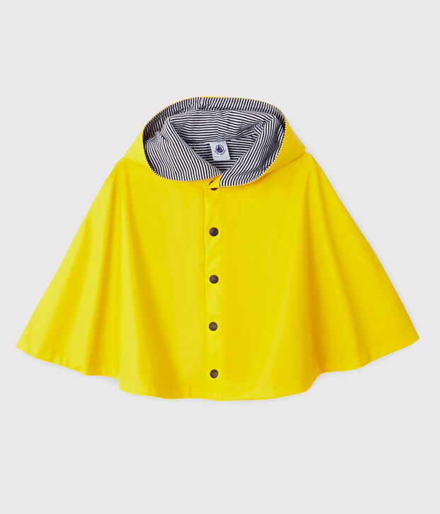 Capa de lluvia de beb&eacute; amarillo