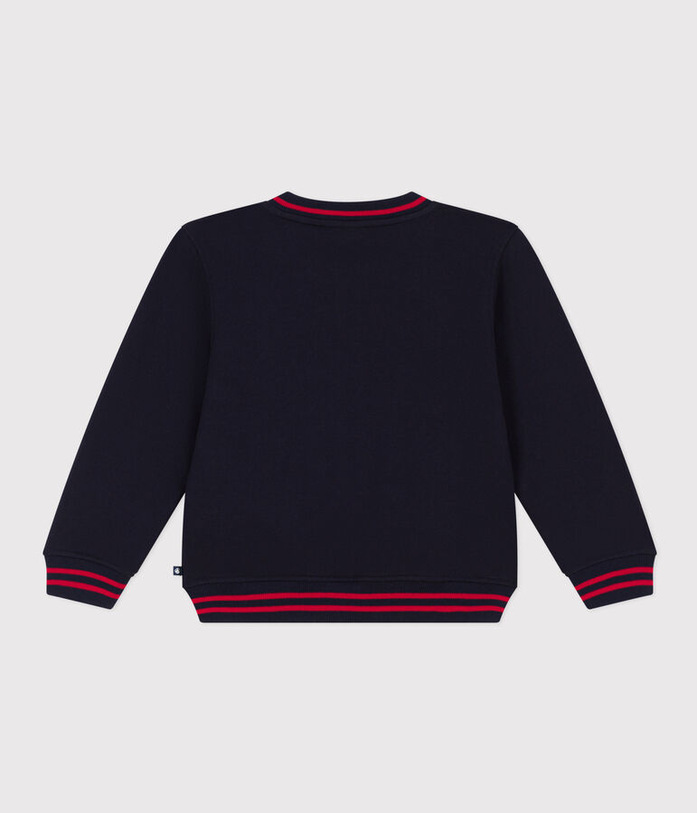 Teddy de jersey grueso para ni&ntilde;o azul