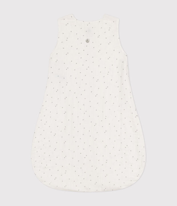 Saco para beb&eacute; de algod&oacute;n estampado TOG 1 blanco/gris