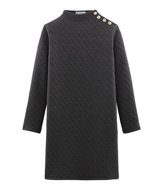 Vestido de túbico de manga larga para mujer gris CITY CHINE