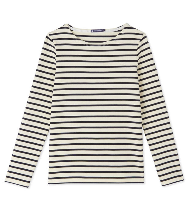 Marinera de mujer blanco/azul