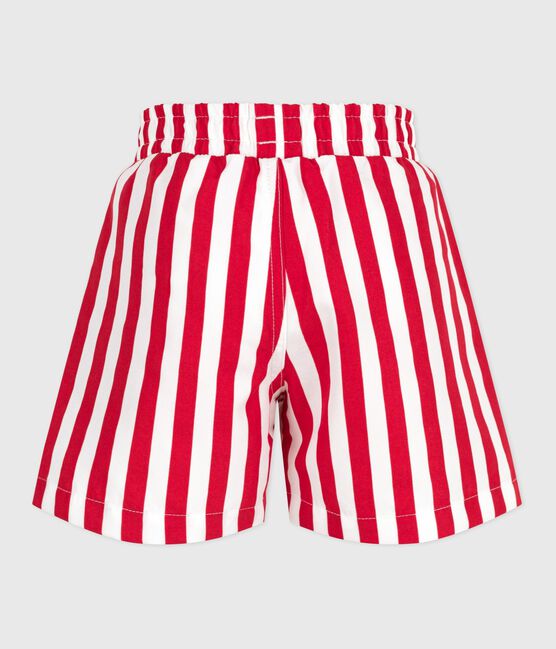 Bañador infantil a rayas rojo MARSHMALLOW/ SPI
