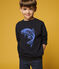 Sudadera de felpa de niño azul SMOKING