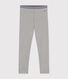 Jeggings de algodón y elastano para niña