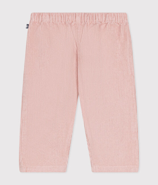Pantalón de pana para bebé rosa SALINE