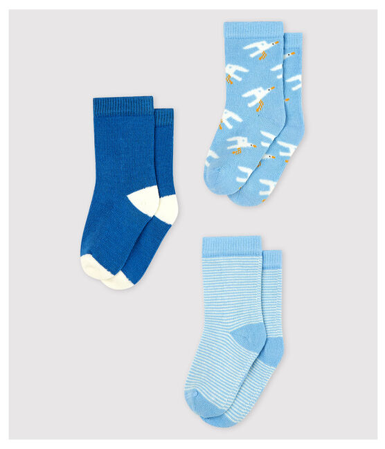Lote de 3 pares de calcetines de bebé niño variante 1