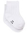 Calcetines de punto para bebé unisex blanco ECUME