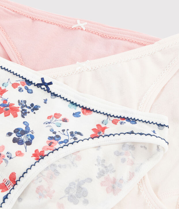 Lote de 3 braguitas para mujer multicolor