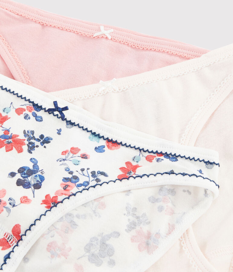 Lote de 3 braguitas para mujer multicolor
