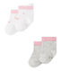 Lote de 2 pares de calcetines bebé mixtos
