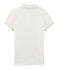 Polo manga corta infantil para niña blanco MARSHMALLOW