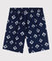 Bañador reciclado estampado para niño azul MEDIEVAL/ AVALANCHE