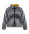 Anorak reversible beige COQUILLE/azul SMOKING/ MULTICO