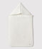 Nido de ángel blanco de tejido tubular de algodón ecológico blanco MARSHMALLOW