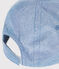 Gorra de tejido vaquero celeste para bebé azul DENIM CLAIR