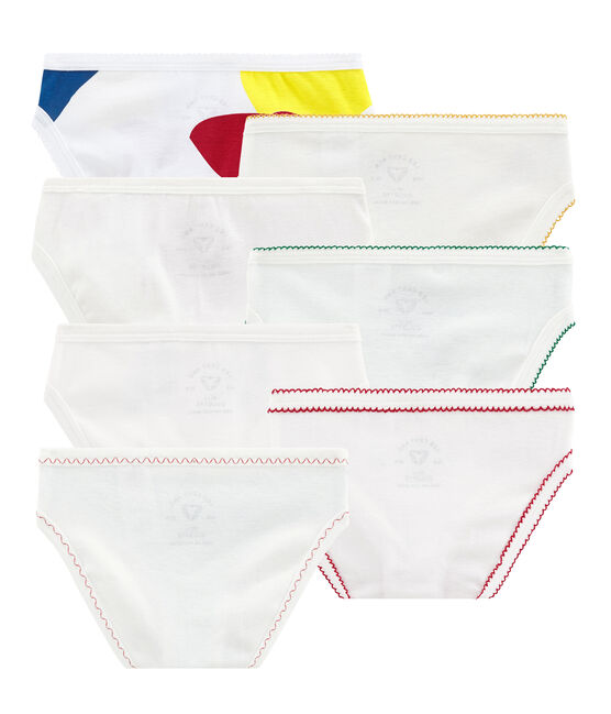 Lote de 7 pantalones impresos variante 1