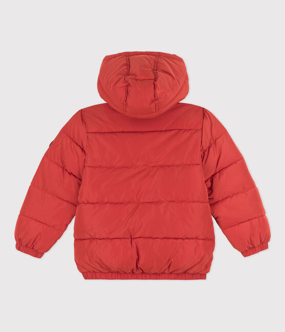 Chaqueta alcolchada para niña / niño naranja CASIMIR