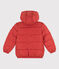 Chaqueta alcolchada para niña / niño naranja CASIMIR