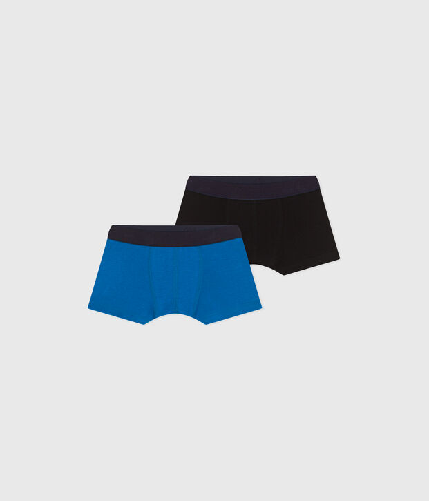 Lot de 2 boxers en coton multicolor