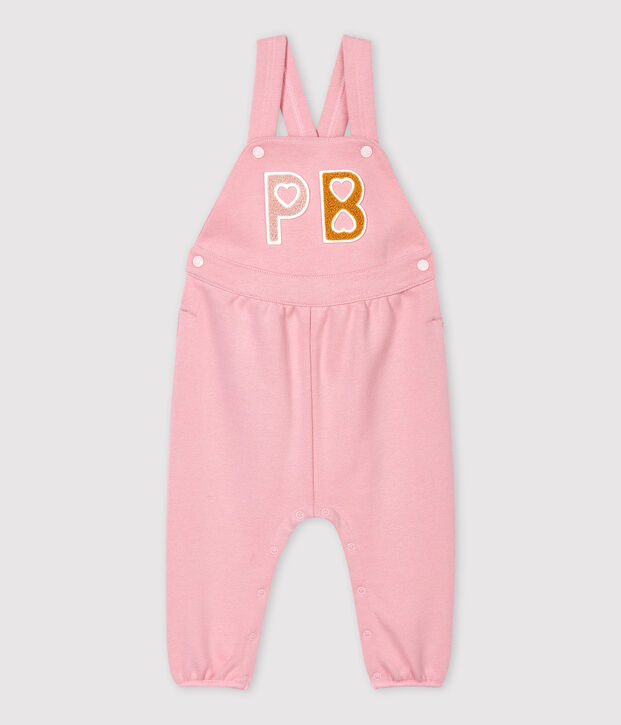 Peto de mulet&oacute;n de beb&eacute;. rosa