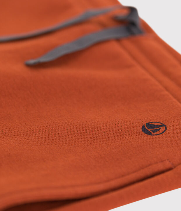 Pantal&oacute;n de algod&oacute;n de ni&ntilde;a marron