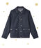 Chaqueta estilo sastre para mujer x Marie-Agnès Gillot azul SMOKING