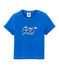 Camiseta lisa para bebé niño. azul DELFT