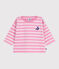 Marinera de algodón para bebé rosa BOUDOIR/ MILK