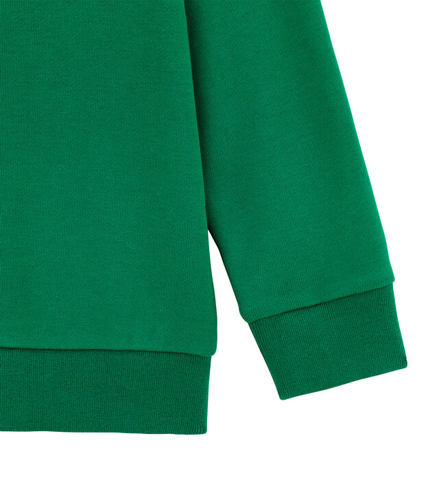 Sudadera para ni&ntilde;o verde