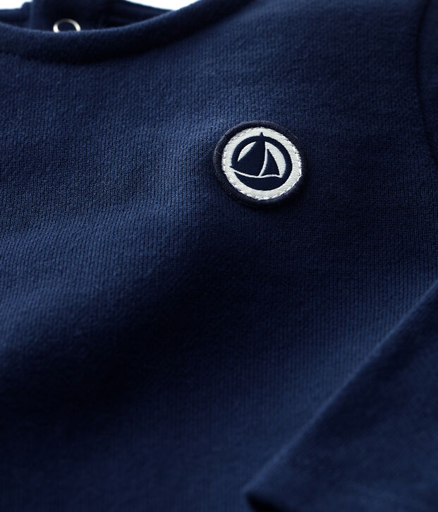 Vestido acolchado de beb&eacute;. azul/multicolor