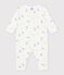 Pyjama b&eacute;b&eacute; en coton sans pieds imprim&eacute; dragons blanco/multicolor