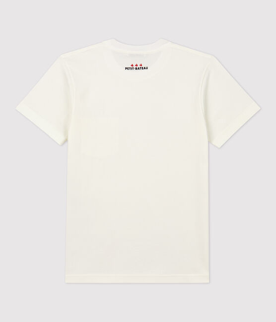 Camiseta de algodón unisex blanco MARSHMALLOW