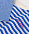 Camiseta de manga larga de algodón a rayas para bebé PERSE/ AVALANCHE
