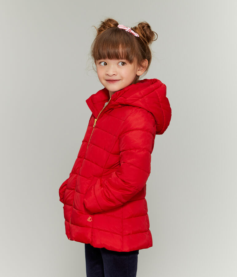 Plumas de ni&ntilde;a rojo