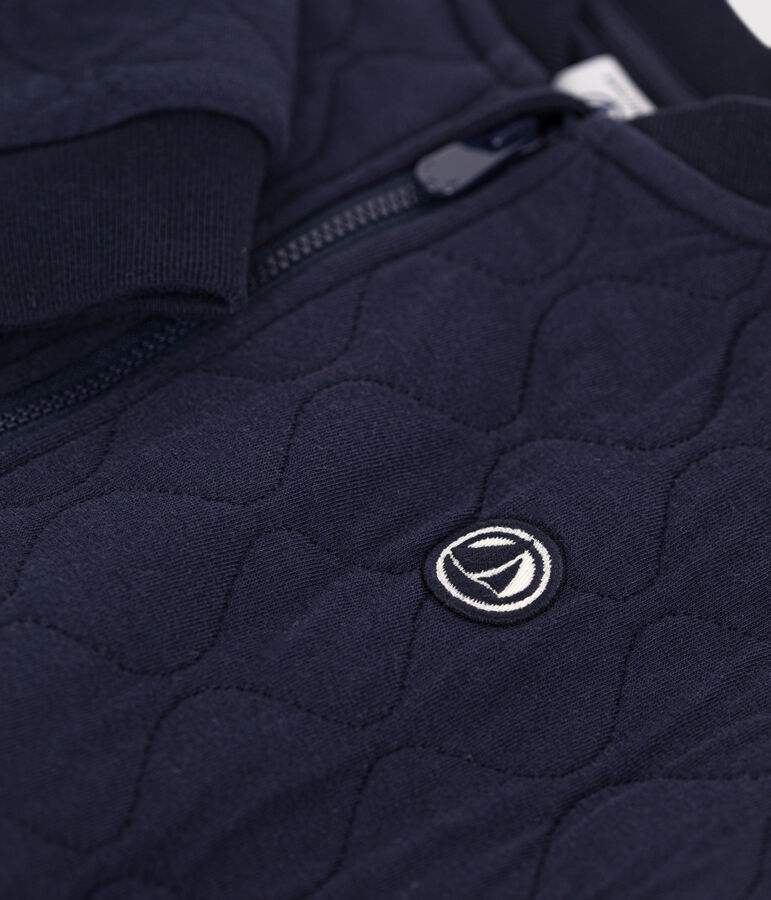 Chaqueta de t&uacute;bico para ni&ntilde;o. azul