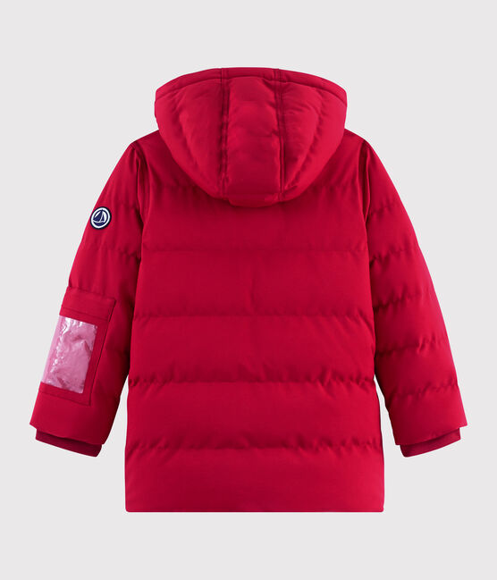 Abrigo de esquí para niño/niña rojo TERKUIT