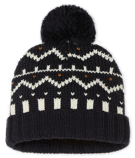 Gorro infantil para niño azul SMOKING