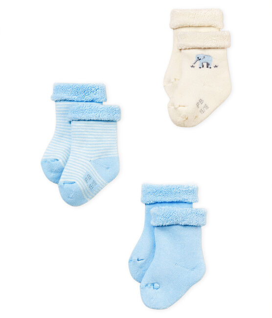 Lote de 3 pares de calcetines para bebé unisex variante 2