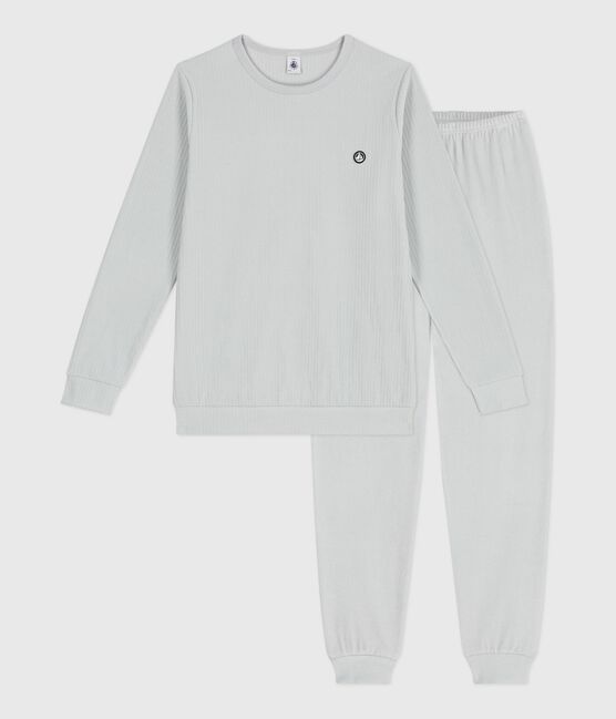 Pijama infantil de terciopelo liso CO2