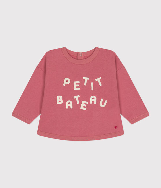 Sudadera de felpa para bebé rosa ROSEWOOD