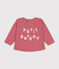 Sudadera de felpa para bebé rosa ROSEWOOD
