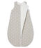 Saco de terciopelo para bebé niño gris BELUGA/blanco MARSHMALLOW