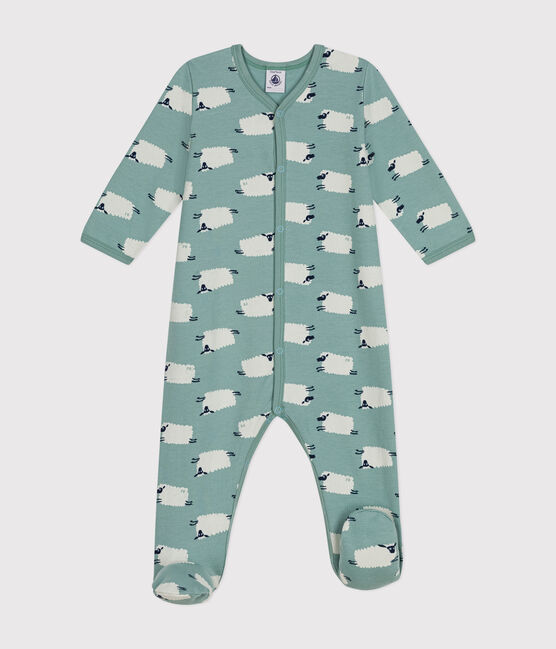 Pijama de felpa cepillada con estampado de bosque para bebé PAUL/ MULTICO