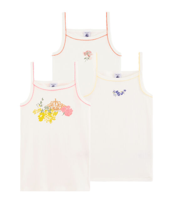 Trío de camisas de tirantes para niña variante 1