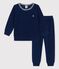 Pijama de rizo afelpado azul MEDIEVAL