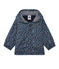 Chaqueta con capucha bebé niña estampada azul SMOKING/blanco MULTICO