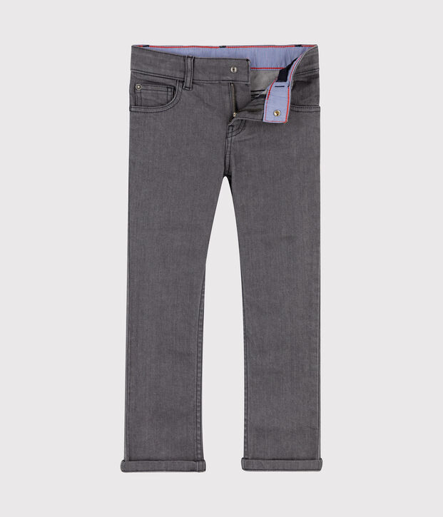 Pantal&oacute;n vaquero para ni&ntilde;o gris