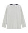 Camiseta de manga larga para niño gris BELUGA CHINE