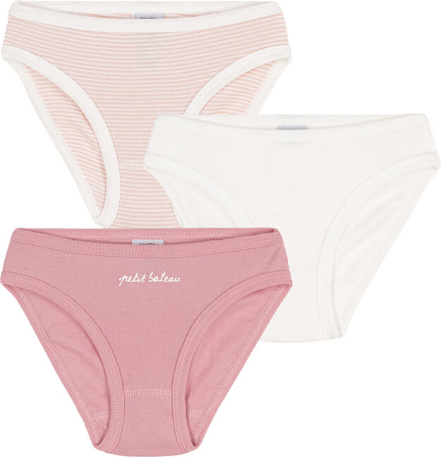 Lot de 3 culottes en coton multicolor